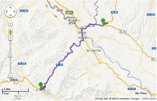 Chi tiết cung đường đi phượt Sapa bằng xe máy