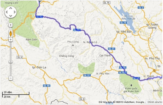 Chi tiết cung đường đi phượt Sapa bằng xe máy